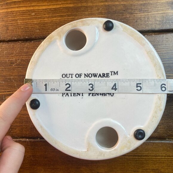 Cat Food Bowl Feed Me Save Me 3D Ceramic Genie Intl Out Of Nowhere 1995 - Picture 8 of 9